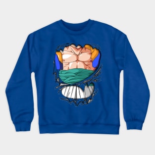 Gotrunks Chest Dragon ball Gt Crewneck Sweatshirt